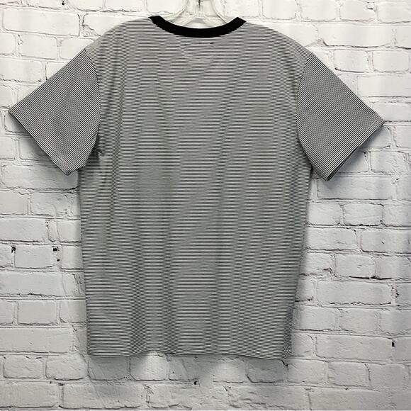 Ellandemm Cha Cha T-Shirt Women's Size M Black/White Striped Vacation Beach NWT - Picture 8 of 8